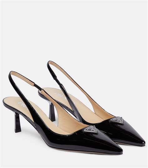 prada sling back pump|prada high heel pumps.